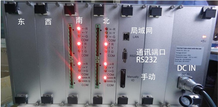 智能交通控制機接線示意圖